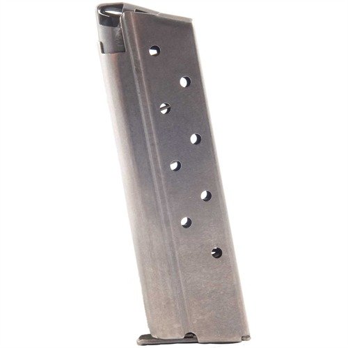 Aito Colt 1911 8RD 10MM -kiväärimakasiini, kestävä teräksinen rakenne, pitkäikäiset joustinjouset ja täydellinen istuvuus luotettavaa käyttöä varten.