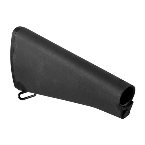 AR-15 A4 Stowage Stock Assy Fixed OEM BLK tarjoaa kestävän ja mukautuvan ratkaisun, joka sopii useisiin AR-15 malleihin, parantaen käytettävyyttä ja vakauden.