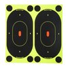 SHOOT-N-C® TARGET, 7" SILHOUETTE, 60 PACK tarjoaa kirkkaan näkyvyyden osumille ilman kaukoputkia, itsekiinnittyvät taustat ja monipuoliset kohteet.