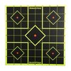 SHOOT-N-C® TARGETit, 8" SIGHT-IN, 15 pakkaus tarjoaa selvät osumat, itseliimautuvat taustat ja fluoresoivia värejä, jotka tekevät osumista heti näkyviä.