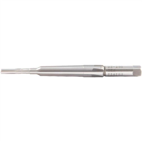 CLYMERin Rimless Rifle Chambering Reamer, 22-250 Remington, on valmistettu M-7 High Speed Steelista, takaa tarkkuuden ja pitkäikäisyyden ammattilaisille.