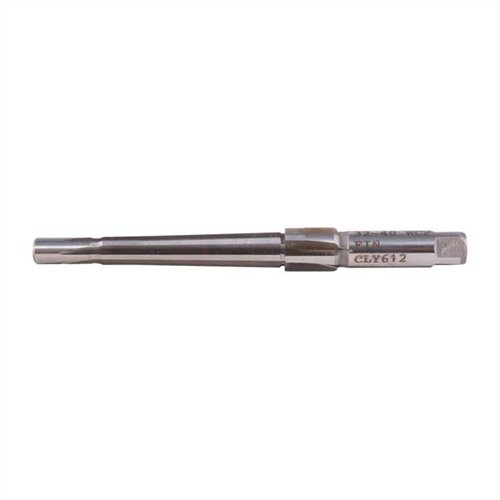 CLYMERin 32-40 Winchester Finisher Chamber Reamer on huipputason työkalu, valmistettu M-7 High Speed Steel -materiaalista, takaa tarkkuuden ja kestävyyden ammattilaiselle.