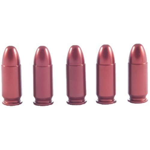 A-ZOOM 9MM LUGER SNAP CAP - Harjoittele lataamista, purkamista ja kuivakäynnistystä. Kestävä alumiinirunko parantaa ampumataitoja ja käsittelyä.