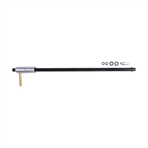 Säädettävä ADJUSTABLE ROD GUIDES suojaa kiväärin kammiota puhdistuksen aikana, estää kontaminaation ja tarjoaa nopean säädön eri toimintapituuksille.