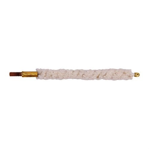 .17 & .20 CAL. BORE MOPS ovat kestäviä ja vahvoja puhdistusvälineitä, jotka sopivat .177 ja .20 kaliiperin aseille. Kaikki puuvillamateriaali, vahva messinkilanka.