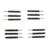 Copper Eliminator Bore Brushes ovat alumiinisia, eivätkä ne reagoi ammoniakkipohjaisten liuottimien kanssa, estäen väärät positiiviset kuparisaastumisen merkit.
