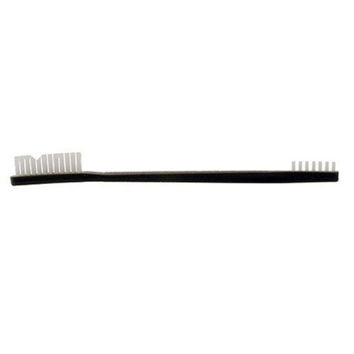 GUN BRUSH DOUBLE END - NYLON on tehokas työkalu aseiden puhdistukseen; kaksipäinen muotoilu mahdollistaa tarkat ja hellävaraiset puhdistustoimenpiteet.