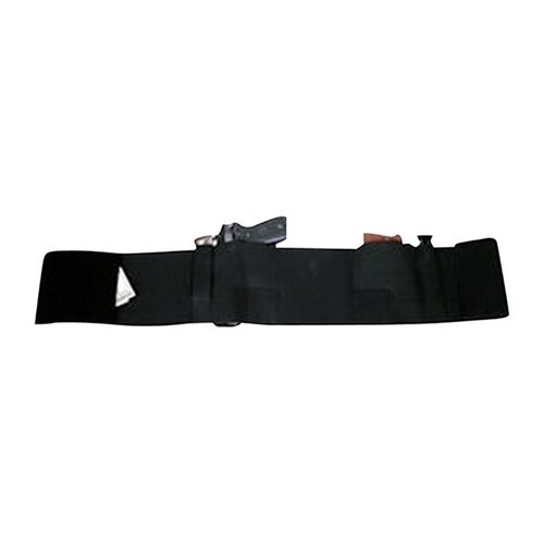 Bulldog SM Deluxe Belly Band Hoslter 32 in Waist tarjoaa mukautuvan ja mukavan kannettavuuden, joka mahdollistaa piilokannan helposti ja turvallisesti.