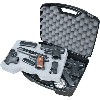 MTM 4 Pistol Handgun Case suojaa jopa 8.5 tuuman revolveria, tarjoten kestävän ja turvallisen säilytyksen sekä helpon kuljetettavuuden.