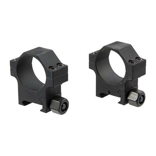 .990" korkeudella olevat 30mm TACTICAL SCOPE RINGS tarjoavat tarkan kohdistuksen, kestävyys ja alumiininen rakenne, täydellinen MIL-STD 1913 Picatinny -kannattimille.