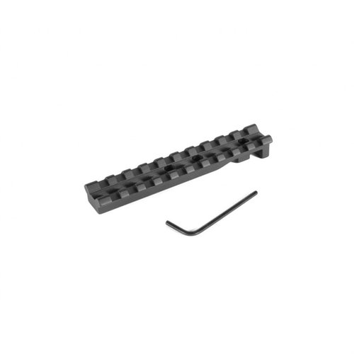 EGW Ruger Revolver Scope Bases tarjoaa joustavuutta Picatinny-raudan avulla ilman porausta. Valmistettu kestävästä alumiinista, sopii tehtaalla porattuihin aseisiin.