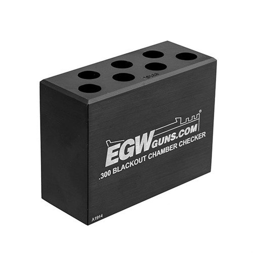 .300 Blackout 7-Hole Chamber Checker varmistaa, että patruunasi ovat spesifikaatioiden mukaisia, estäen jumiutumis- ja syöttöongelmia. Kestävä alumiini.