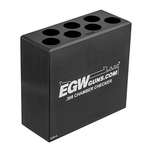 .308 WIN 7-HOLE CHAMBER CHECKERS varmistaa, että patruunasi ovat tarkkoja ja toimivat ongelmitta, estäen jumiutumiset ja epäonnistumiset ampumisessa.