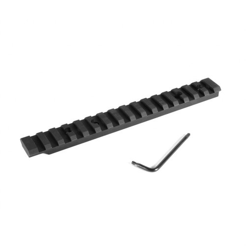 EGW Ruger American Short Action HD Scope Bases tarjoavat kestävän Picatinny-railin, joka mahdollistaa nopeat säädöt ja parantaa tarkkuutta ilman porausta.