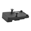 EGW REAR ADJ SIGHT MOUNT FOR TRIJICON RMR FITS S&W 1911 BLACK