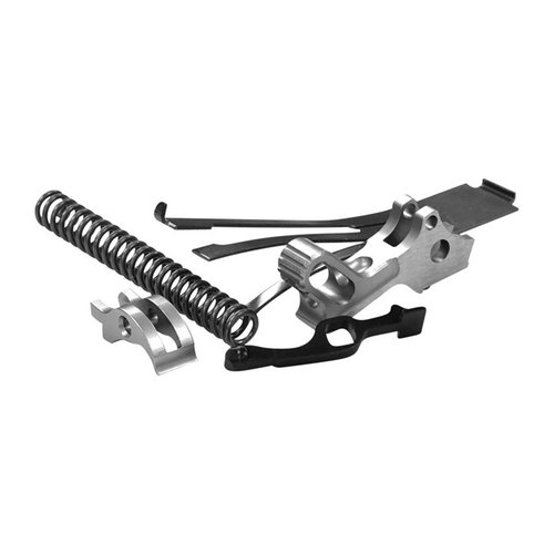EGW:n Ignition Kit tarjoaa korkealaatuiset osat, kuten HD Hard Sear ja Stainless Steel Lightened Hammer, parantaen tarkkuutta ja luotettavuutta ampumisessa.