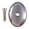 RIFLE GRIP CAP, SMALL (1.7"x1.23") lisää tyylikästä ilmettä asenteeseesi. Teräksinen, hienosti muotoiltu ja engravoitavissa.