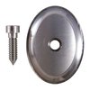 RIFLE GRIP CAP, LARGE (1.8"X1.31") lisää erityistä tyyliä aseeseesi, hienosti muotoiltu teräksinen kansi, joka sopii täydellisesti ja kestää kaiverruksia.