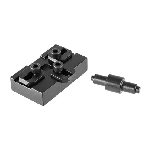 Forster E-Z-Just Shell Holder - helppo priming-sarja co-axial-puristimelle, sopii useimmille kiväärin ja pistoolin patruunoille rim-paksuudella 0.45-0.72 tuumaa.