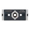 .343"- .422" rimille suunniteltu Forster Quick Change Jaw Assembly mahdollistaa helpon vaihdon, säästää aikaa ja estää osien katoamisen.