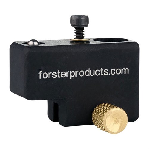 Forster Datum Dial Body Assembly tarjoaa tarkkuuslataajille kaikki tarvittavat työkalut Cartridge Dialin kiinnittämiseen ja mittausten tekemiseen useimmille kaliibereille.