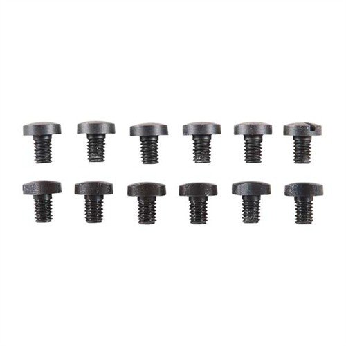 M-98 TRIGGERGUARD LOCK SCREWS - tarkat ruuvit, jotka täyttävät sotilasmetallin rumat reiät ja mahdollistavat triggerguard-ruuvin poistamisen ilman lukitusruuvin irrottamista.