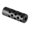 QUIET MUZZLE BRAKE 30 CALIBER ohjaa äänekkään laukaisupurkauksen pois ampujasta, vähentää rekyyliä ja nousua, eikä vaikuta tarkkuuteen tai nopeuteen.