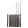Grace USA Steel Roll Pin Punch Set tarjoaa kestäviä ja tarkkoja työkaluja, jotka helpottavat roll pinien turvallista poistamista ja asentamista eri aseissa.