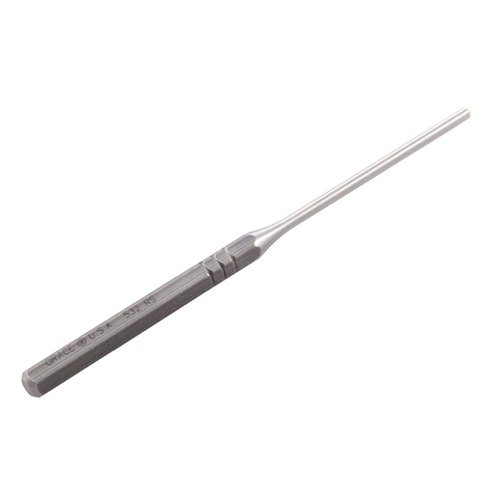 Grace USA Steel Roll Pin Punch Set tarjoaa kestäviä, tarkkoja ja helposti käsiteltäviä työkaluja, jotka estävät vahingot pinneiltä eri aseissa.