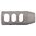 HOLLANDS GUNSMITHING QUICK DISCHARGE BRAKE 30 CALIBER 9/16-28 SS SILVER