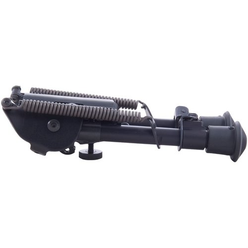 HARRIS 1A2-BRM bipod kiinnittyy QD swivel-studien avulla, tarjoaa vakautta, nopean korkeuden säätö ja taittuvat jalat, ei vaikuta tähtäykseen.
