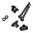UNITY TACTICAL TAPS SYNC SURFIRE/DBAL LASER 9" PRESSURE SWITCH BLACK