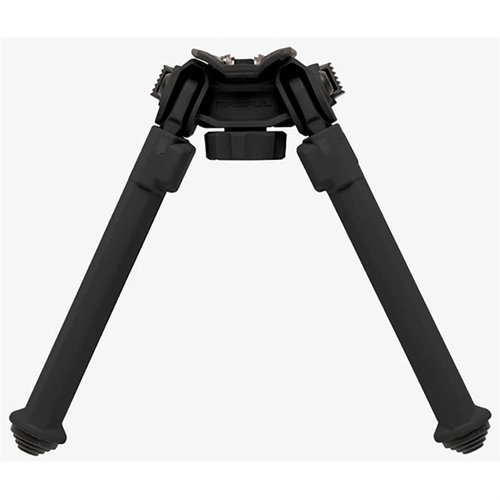 MOE Bipod on kevyt (8oz) ja kompakti, helposti kiinnitettävä, säädettävät jalat 7-10 tuumaa, liukumattomat kumijalat ja matala kasauskorkeus 1.73".
