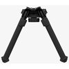 MOE Bipod on kevyt (8oz) ja kompakti, helposti kiinnitettävä, säädettävät jalat 7-10 tuumaa, liukumattomat kumijalat ja matala kasauskorkeus 1.73".