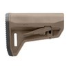 MOE SL-M Carbine Stock on suunniteltu ultra-kompaktiksi, siinä on ei-luisuva kumipohja, kulmikas kanta ja ambidextrous vapautuslatch, täydellinen AR-15:lle.