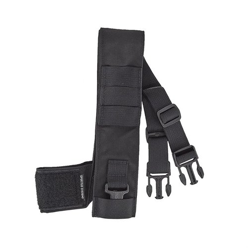 Micro Fight Fat Strap on suunniteltu yksinkertaiseksi ja käytännölliseksi, sisältäen joustavat kiinnityspisteet ja Velcro-patchin nimilappuja varten.