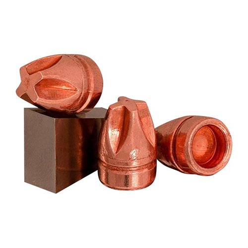 9MM XTREME PENETRATOR - syvä ja suora läpäisy, pysyvä haavakoko 2-4 kertaa suurempi kuin perinteisillä kuula- ja tasapintakuulilla.
