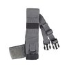 Micro Fight Fat Strap on suunniteltu yksinkertaiseksi ja käytännölliseksi, sisältäen elastiset kiinnityspisteet ja Velcro-palan nimilappuja varten.