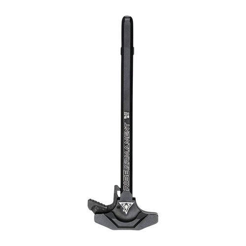 RA-212 AR-15 Extended Latch Charging Handle tarjoaa nopean ja helpon lataamisen, sekä käsittelyn, kiinnittyen suoraan bolt carrier groupin gas keyhin.