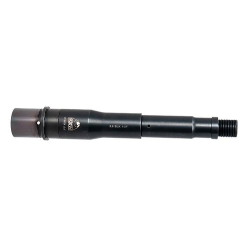 BIG GUNNER 8.6 BLACKOUT - 1:3 twist, tarkkuus ja kestävyys, valmistettu 4150 CMV:stä, stressitestattu ja tarkastettu, Faxon Lifetime Guarantee.