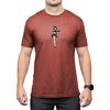 MAGPUL HULA GIRL CVC T-SHIRT 3XL REDROCK HEATHER