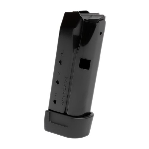 Z9 on teräksinen 9 laukauksen lipas Glock® 43:lle, sama pituus kuin OEM-lipas pinky extensionilla, mutta lisää 3 laukauksen kapasiteettia.