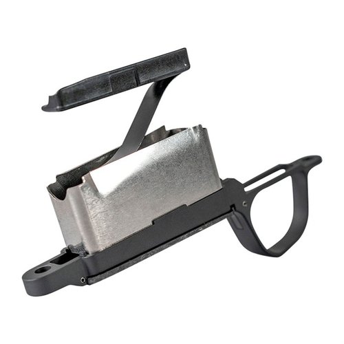 Lyhyt Magnum Action -alustasarja, jossa on sisäinen mag, yhteensopiva Christensen Arms ja Rem 700 -kappaleiden kanssa, kestävä alumiini ja hiilikuitupohja.