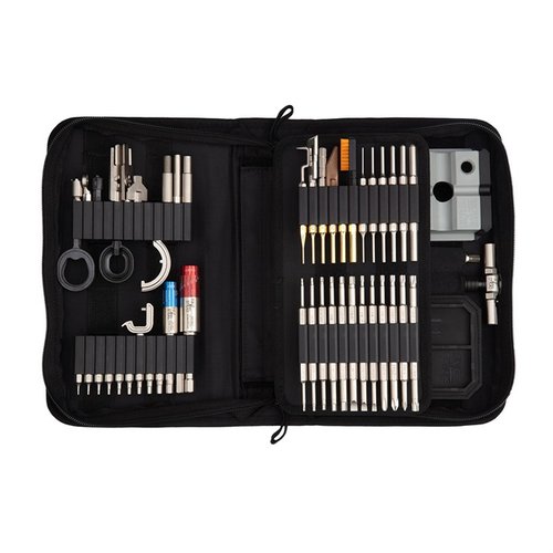 Fix It Sticks Field Armorer's Kit tarjoaa kattavan työkalusarjan tarkkaan asehuoltoon, mukana erikoistyökalut ja säädettävät Torque Driverit.