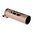 MODTAC SUPPRESSOR SHIELD W/U-RAC 6"X2" COYOTE TAN W/TAN HARDWARE