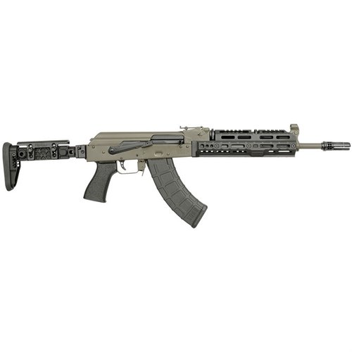AK Alpha Series M-LOK käsikahva tarjoaa joustavaa asennusta, kevyen ja kestävän rakenteen, sekä useita kiinnityspisteitä, ilman pysyviä muutoksia aseeseen.