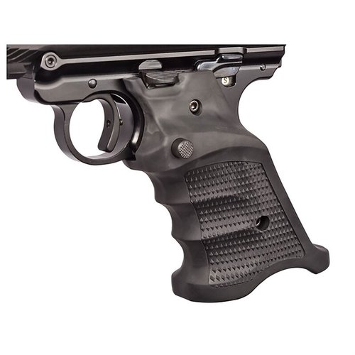 Paranna Ruger MK IV -pistoolisi hallintaa Volquartsen Volthane -kahvoilla. Aggressiivinen timanttikuviointi ja säänkestävä materiaali. Saatavilla vain oikeakätisille. 🤩🔫 Learn more!