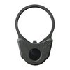 AR-15 end plate, jossa 3 QD-sling swivel -liitäntää, tarjoaa kestävän rakenteen ja mahdollisuuden käyttää stakattavia castle nut -muttereita.
