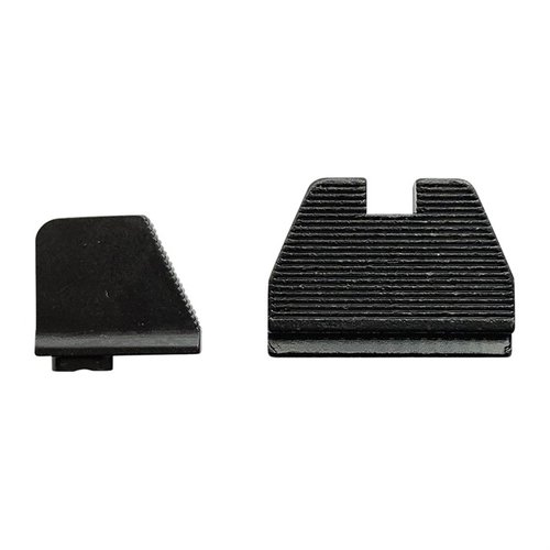 BIS, G43X/48 tarjoaa erinomaisen tarkan tähtäyksen Glock G43X/G48:lle, mukana kestävä, matalalla 1/3 co-witness -sijainnilla varustettu takatähtäin.