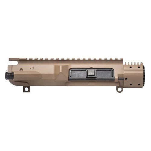 .308 WIN M5E1 Enhanced Ylävastaanotin yhdistää kestävässä muotoilussa käsitukki- ja yläosa-alustat, vain 8 ruuvilla helppoon asennukseen.